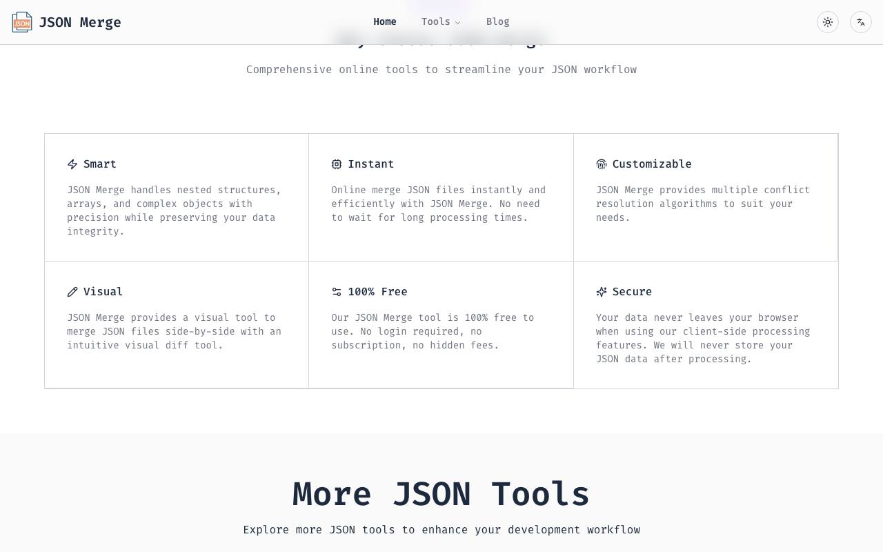 JSON Merge 截图 3