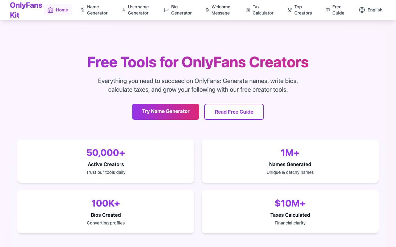 OnlyFansKit 截图 1
