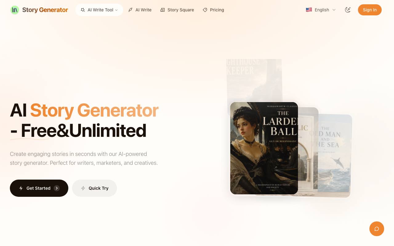 Story Generator 截图 1