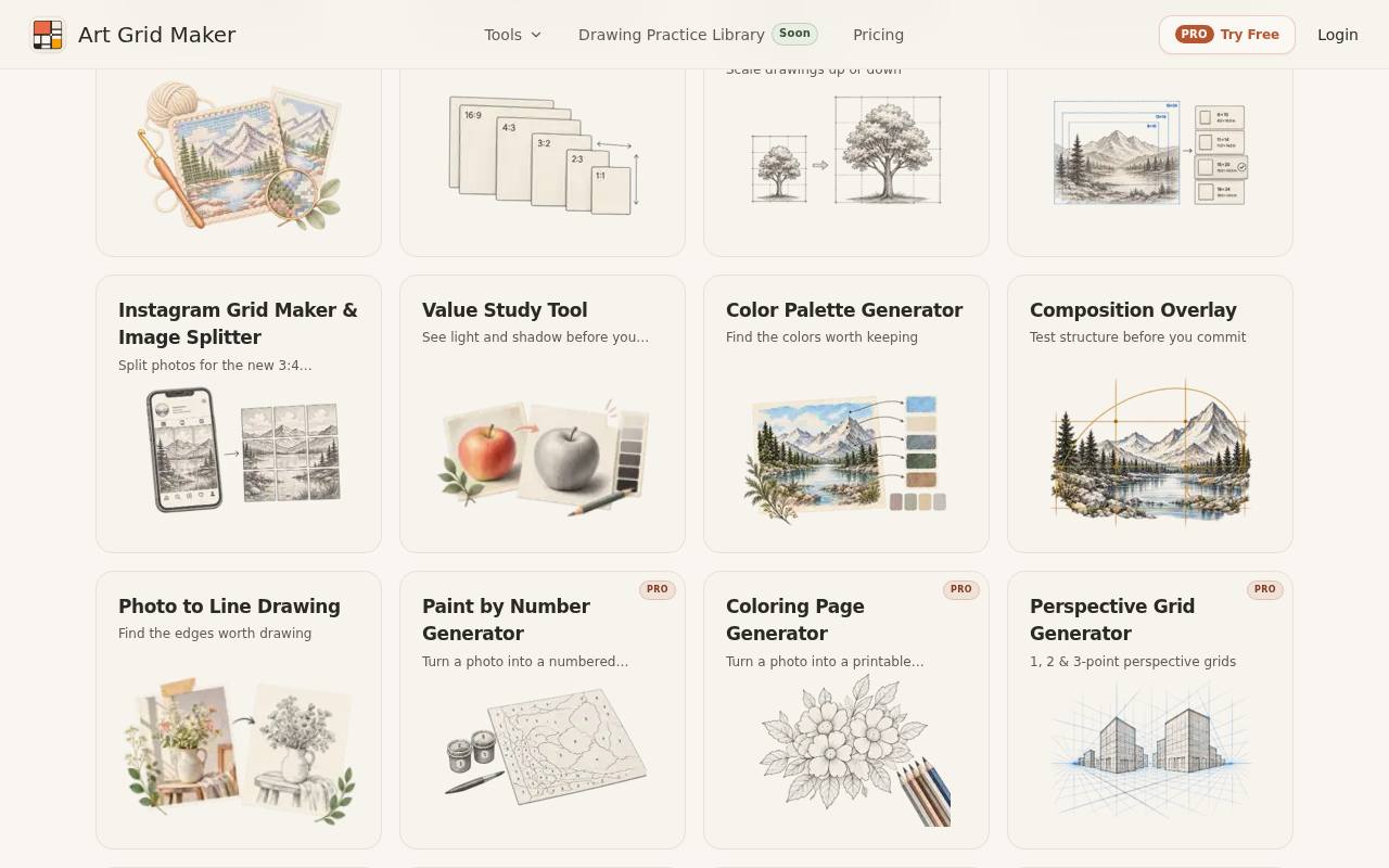 Art Grid Maker 截图 4