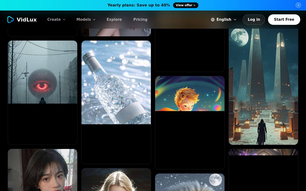 VidLux AI 截图 3
