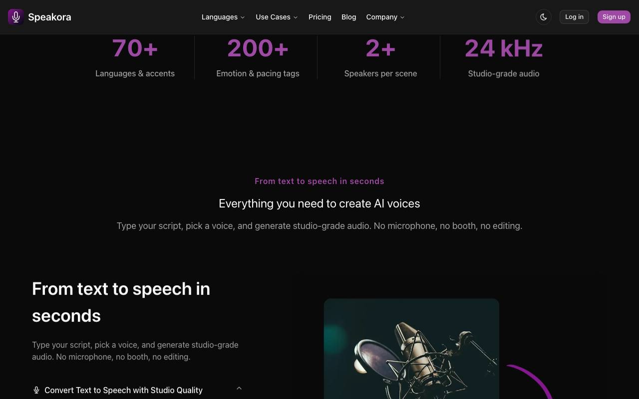 Speakora 截图 3