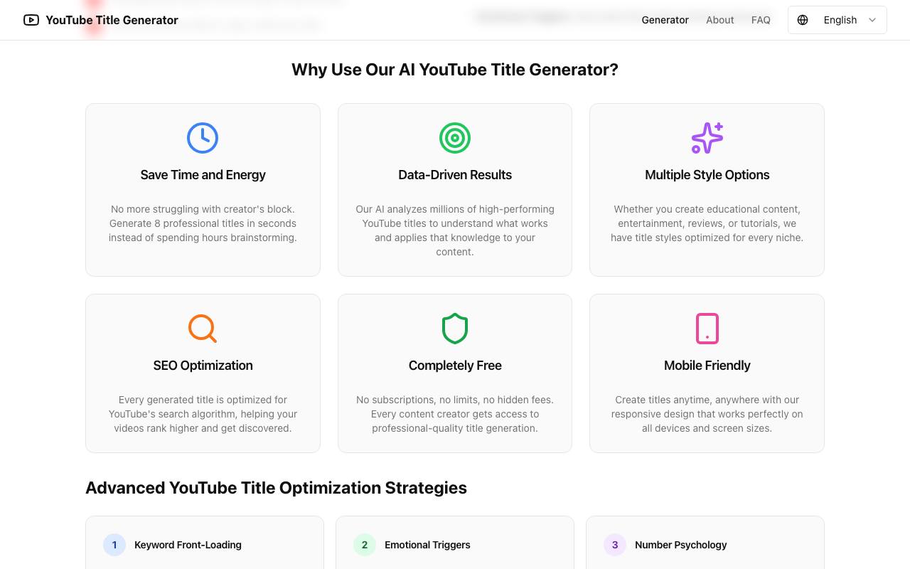 YouTubeTitles 截图 3