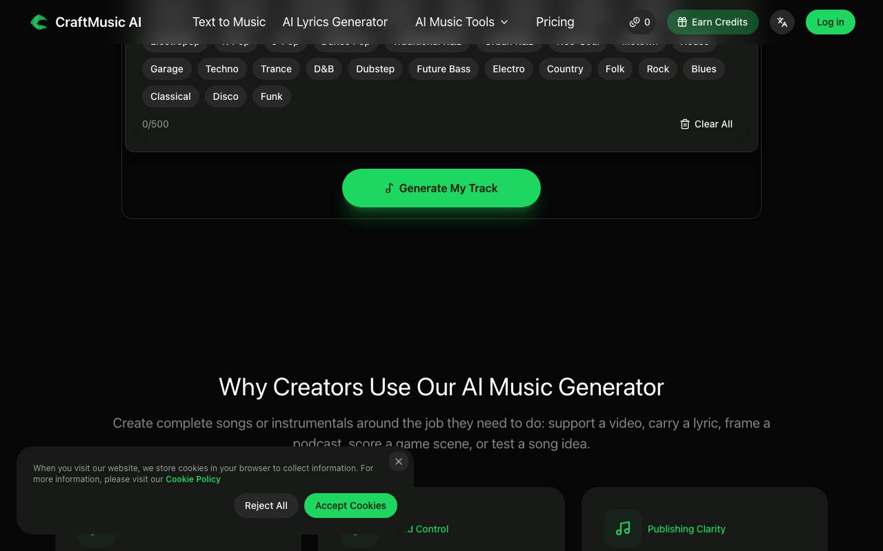 CraftMusic AI 截图 2
