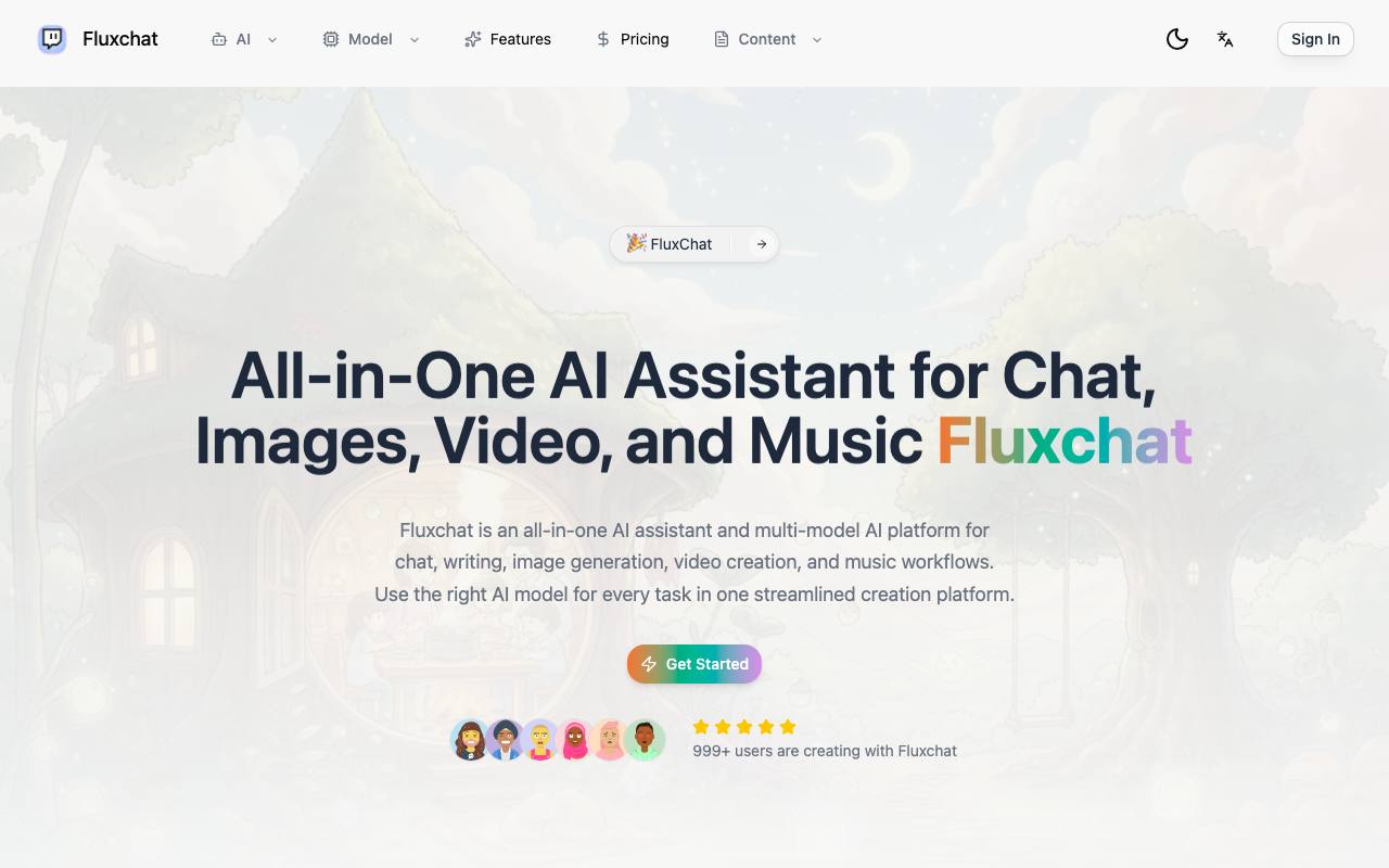 fluxchat 截图 1