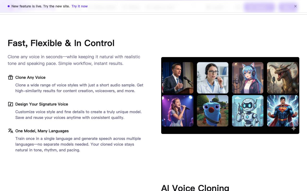 AI Voice Cloning 截图 3