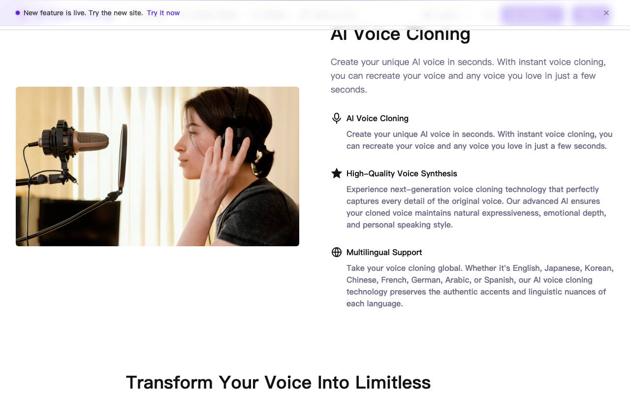 AI Voice Cloning 截图 4