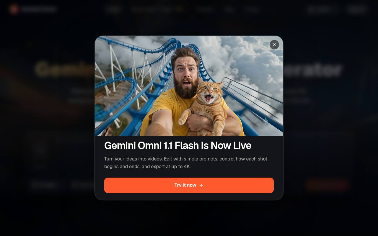 Gemini Omni 截图 1