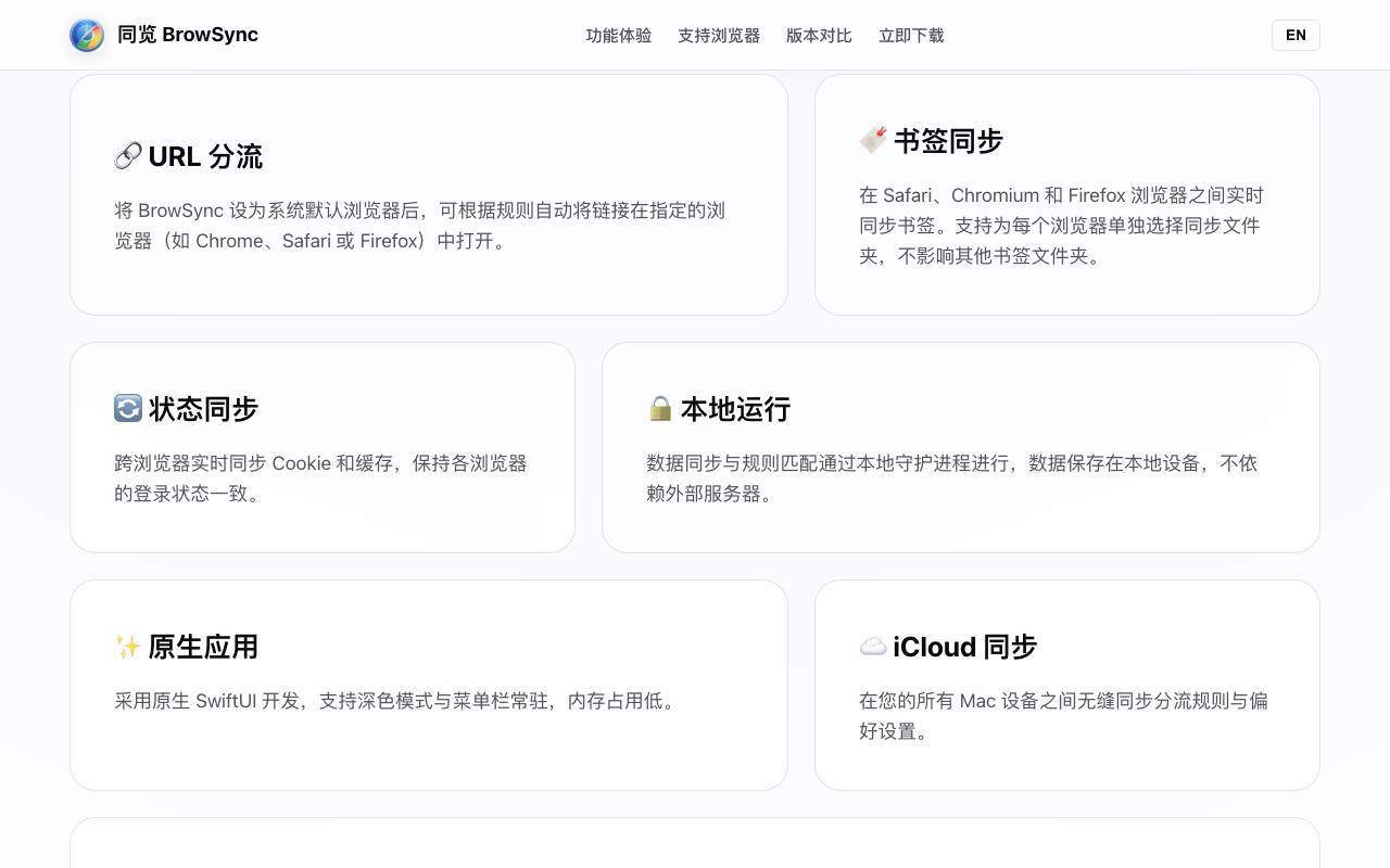 BrowSync 截图 2