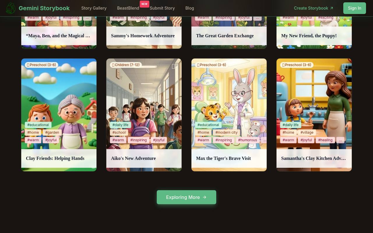 Gemini Storybook Gallery 截图 3