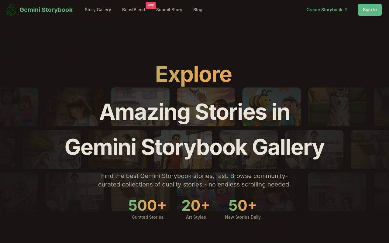 Gemini Storybook Gallery 截图 1