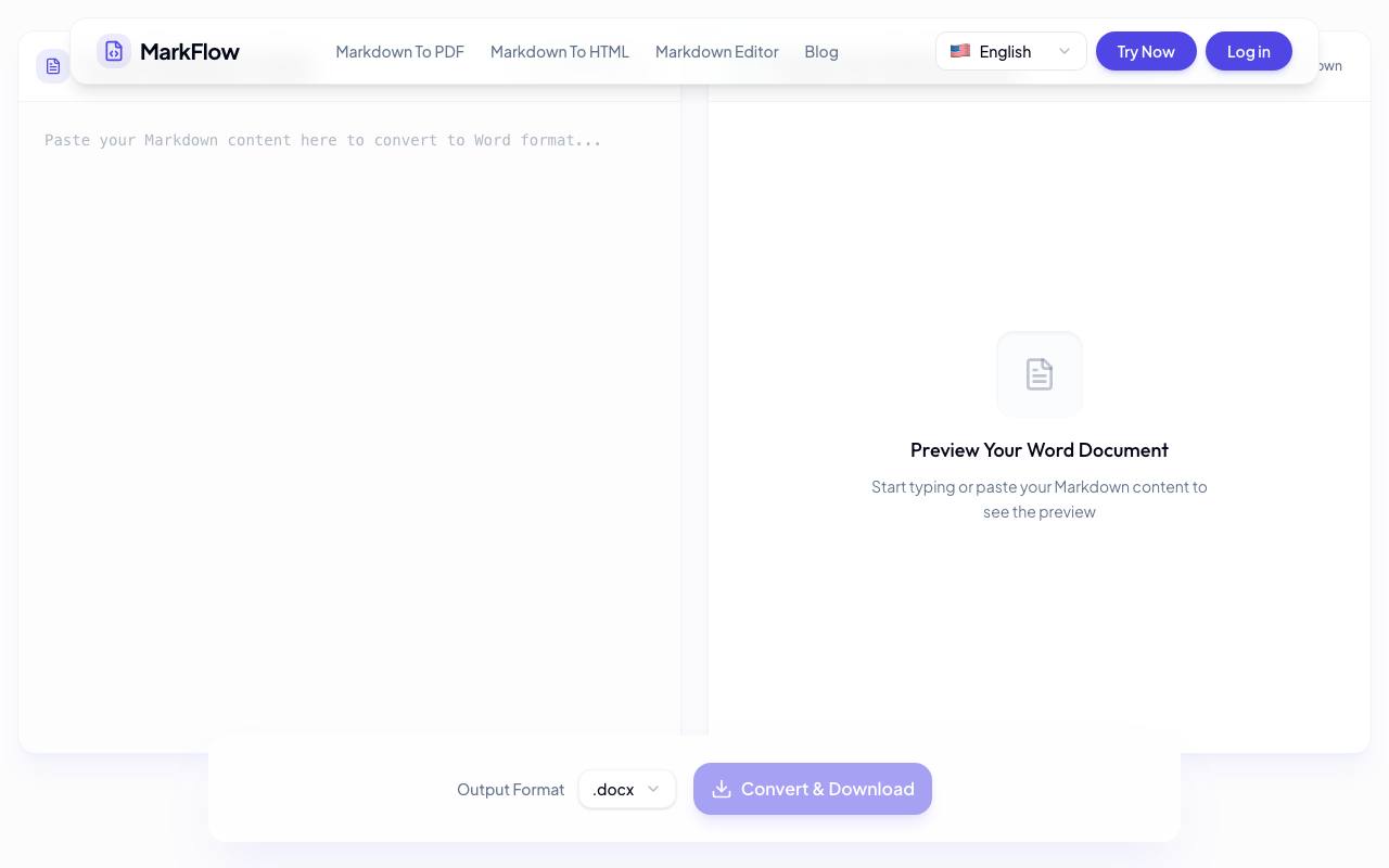 MarkdownToWord.pro 截图 2