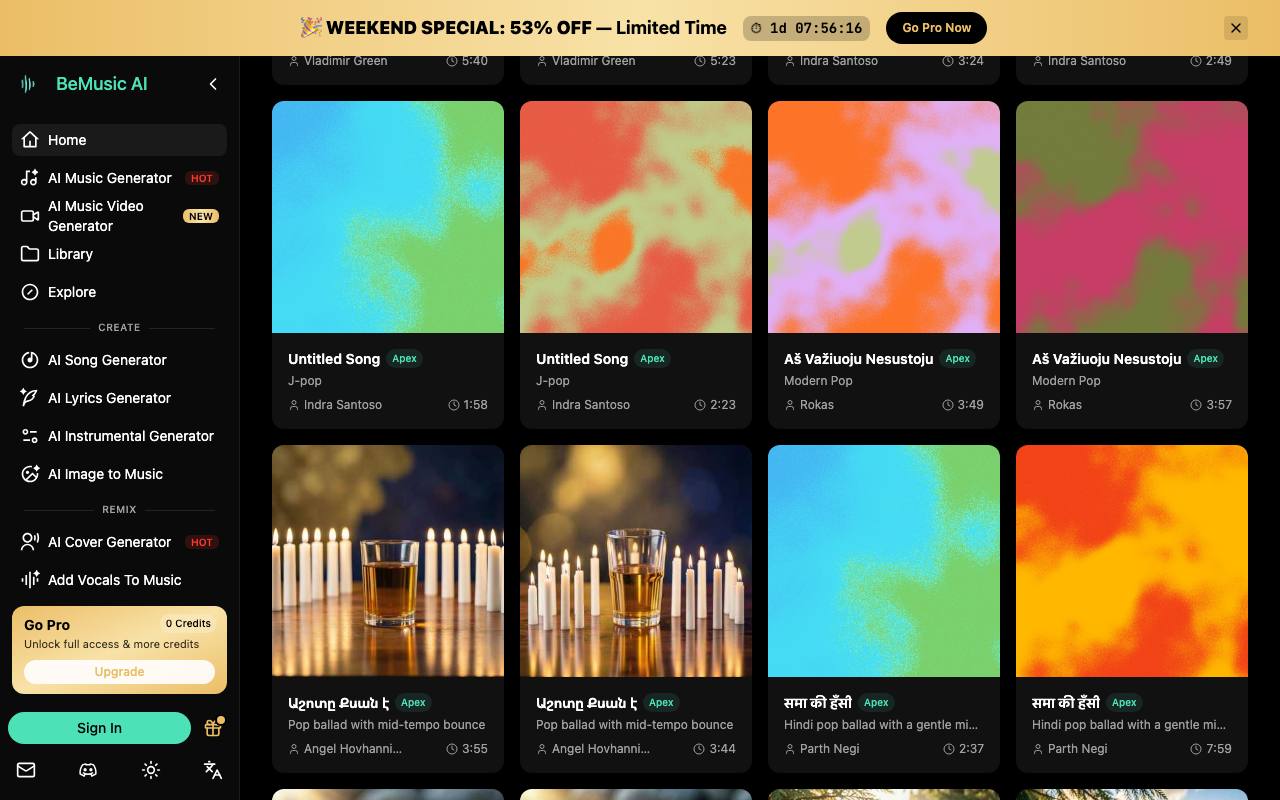 BeMusic AI 截图 3