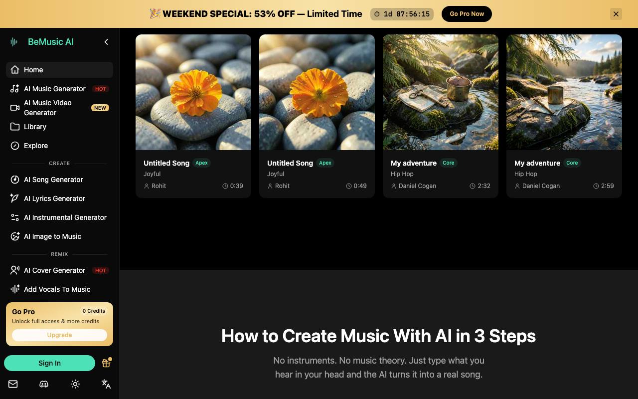 BeMusic AI 截图 4