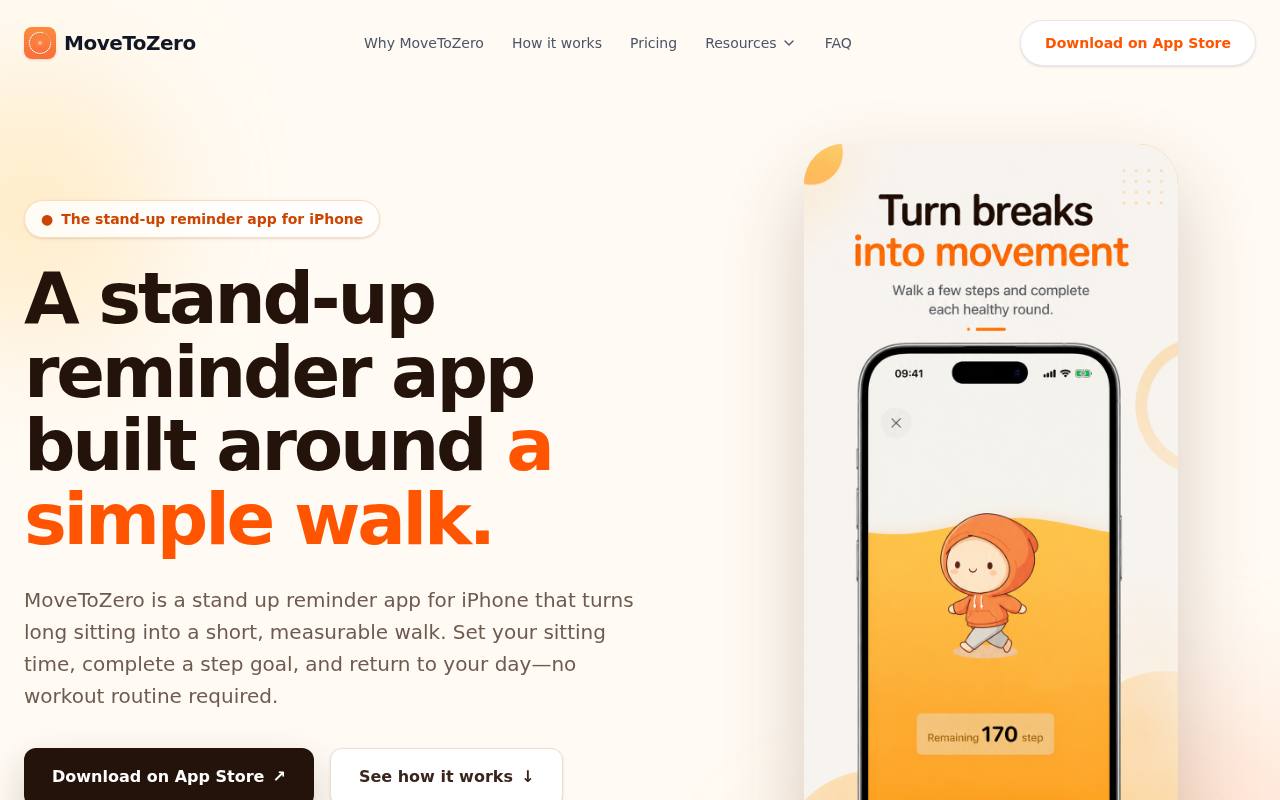 MoveToZero 截图 1