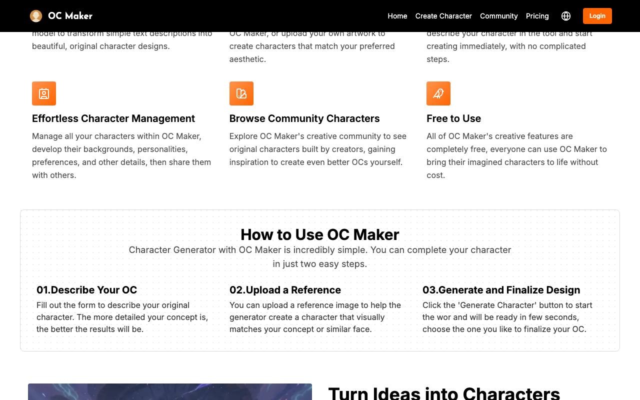 OC Maker 截图 3