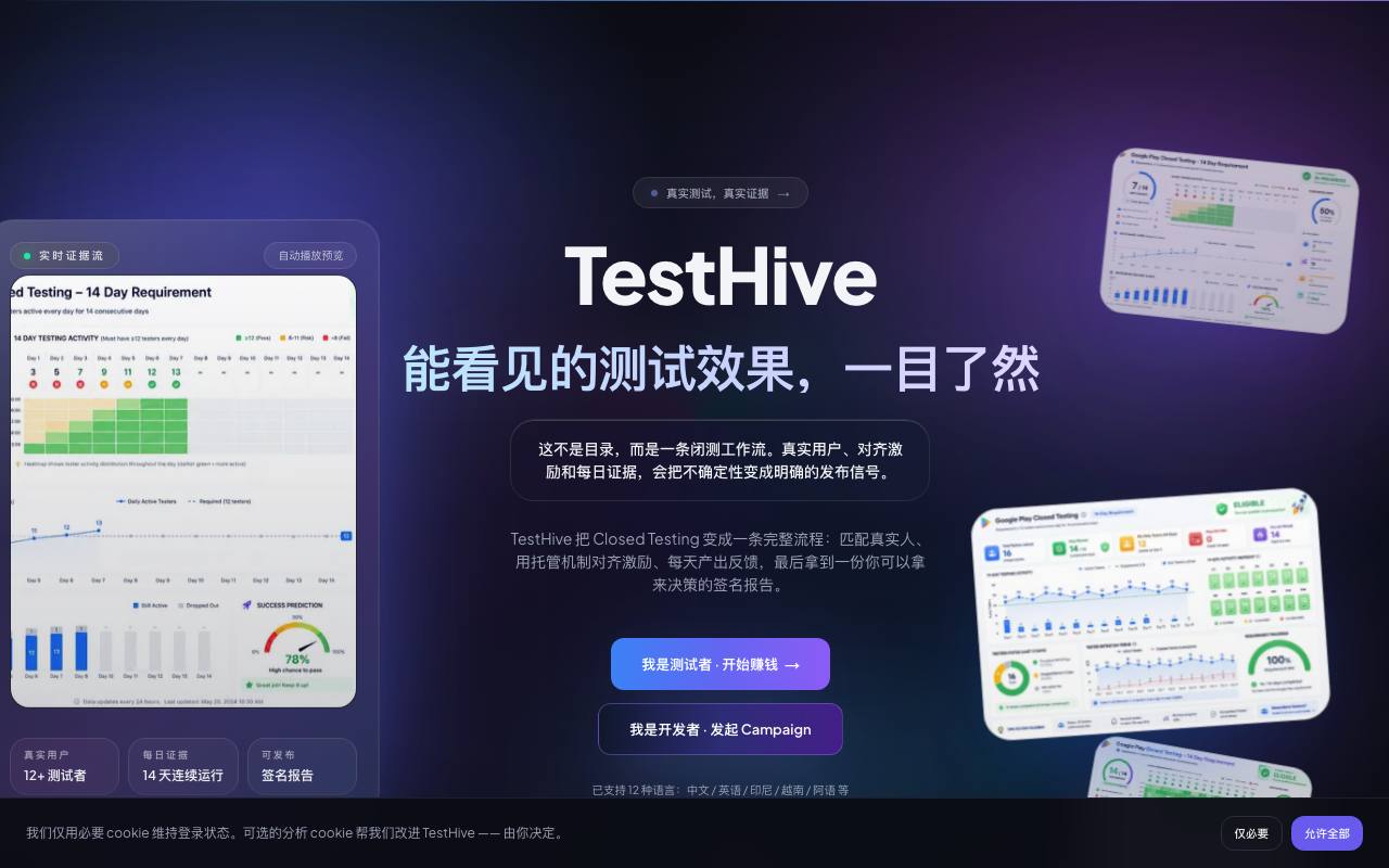 TestHive 截图 1