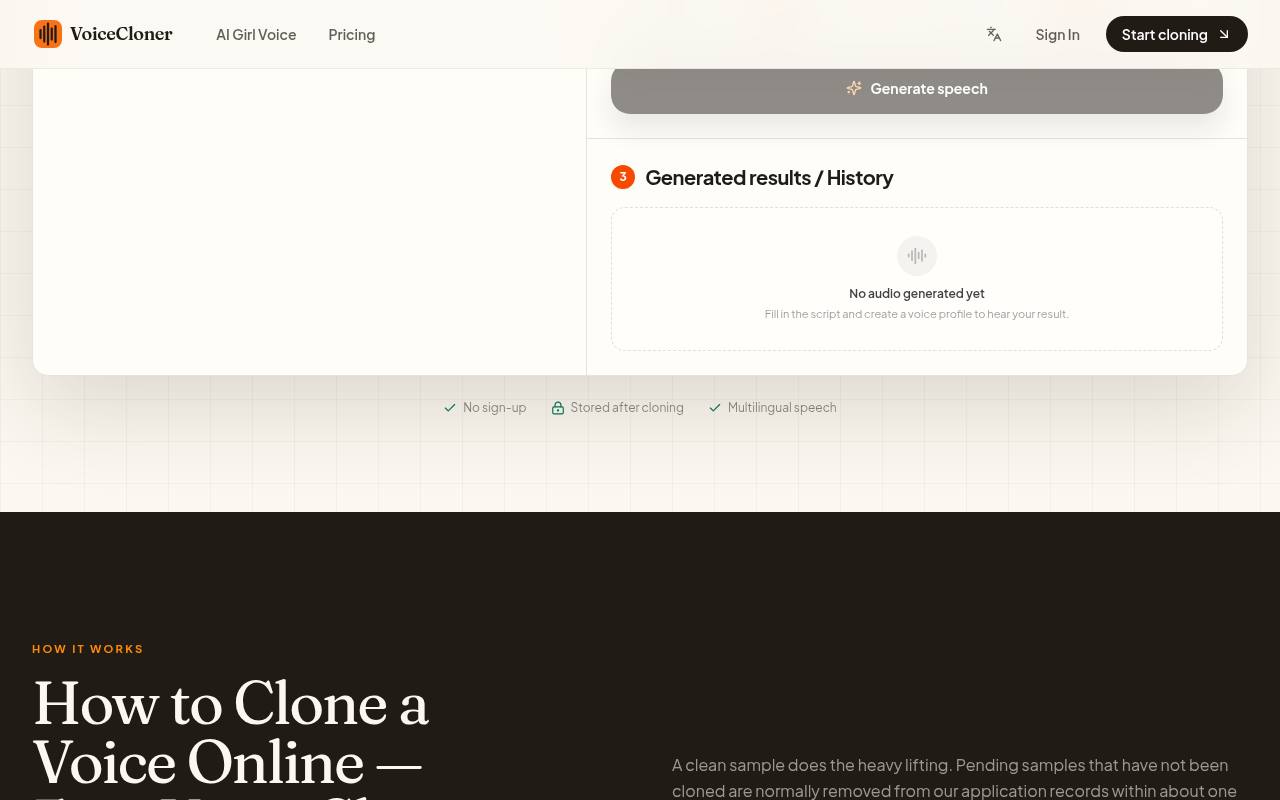 VoiceCloner 截图 2