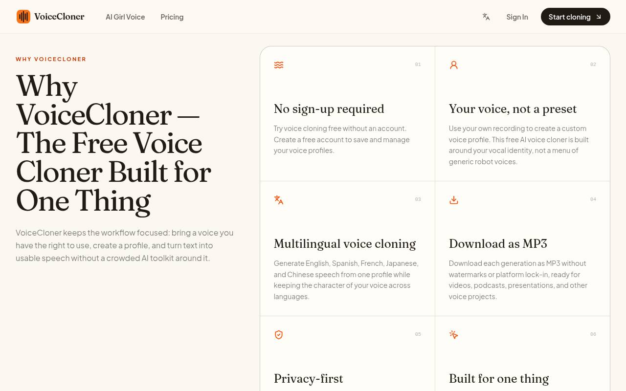 VoiceCloner 截图 4