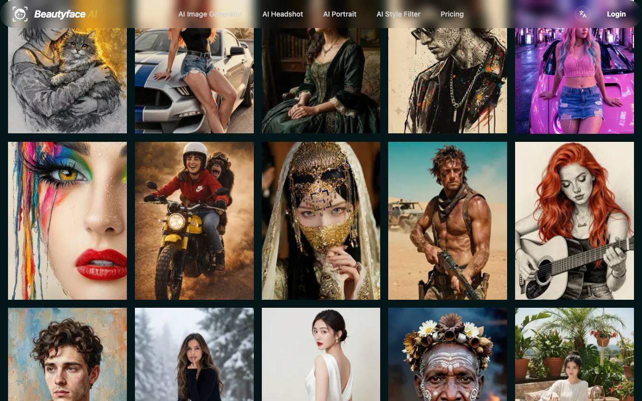 Beautyface AI 截图 3