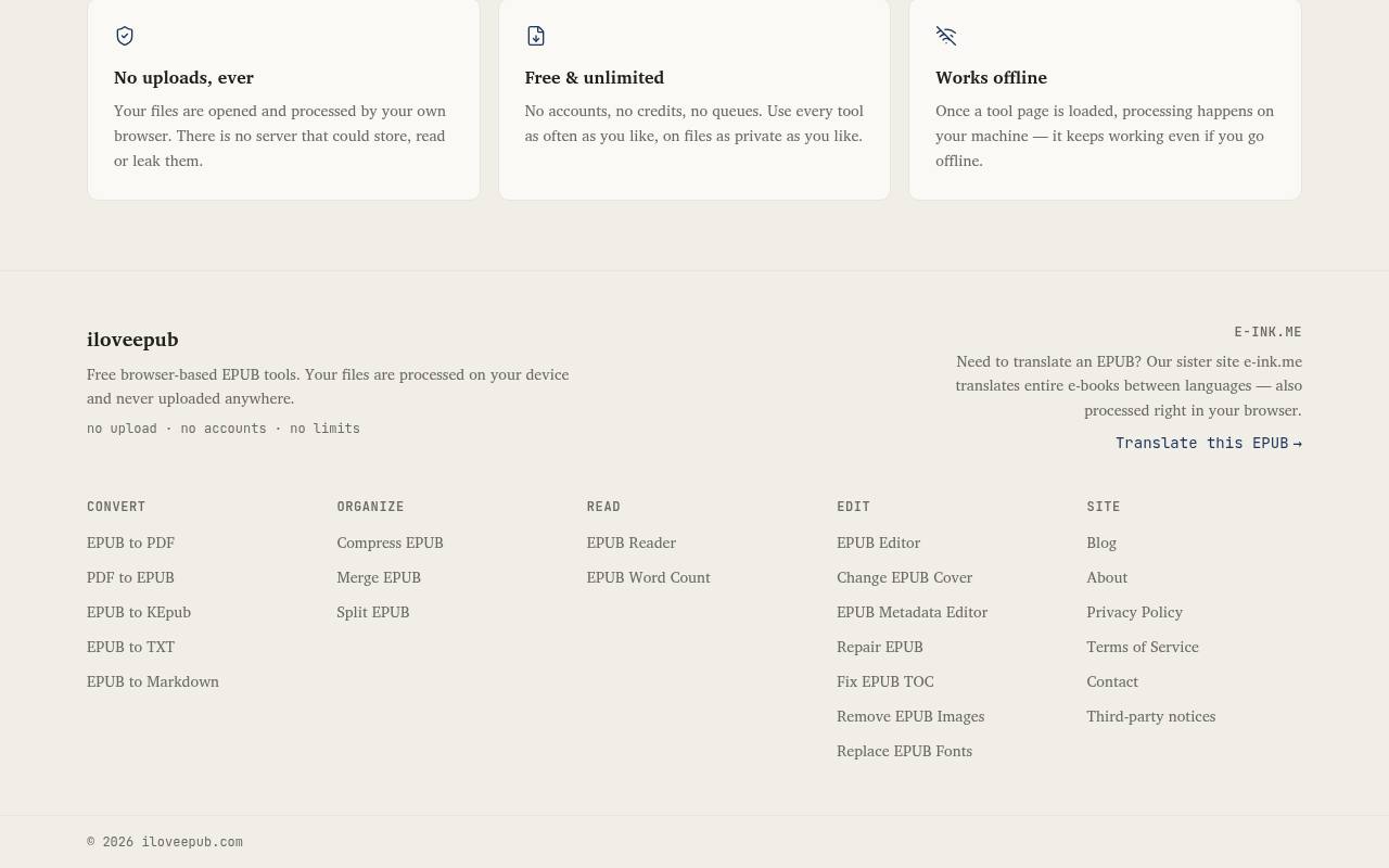 iloveepub 截图 4