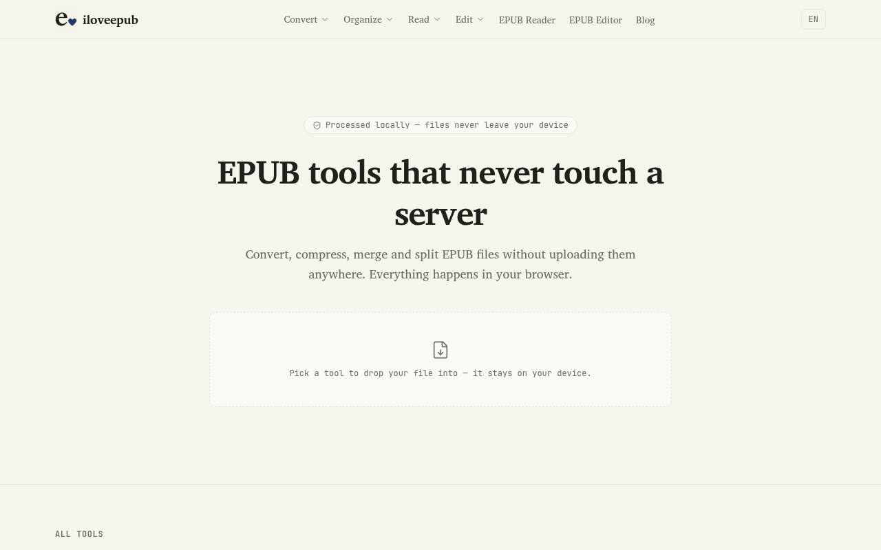iloveepub 截图 1