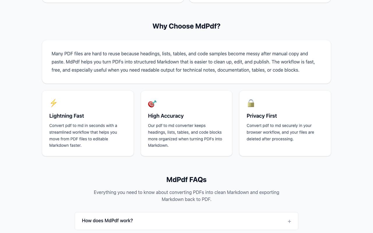 Pdf To MD Converter 截图 2