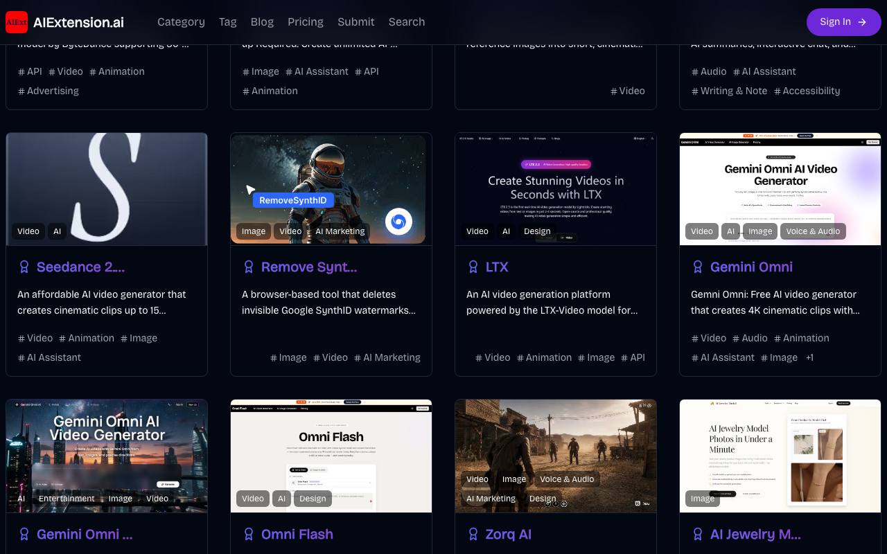 Extension聚合平台 截图 3
