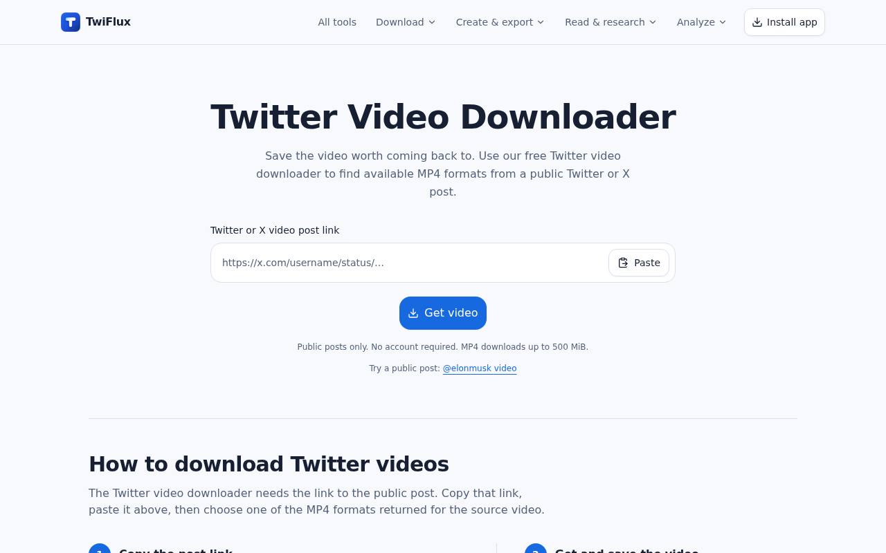 TwiFlux 截图 1