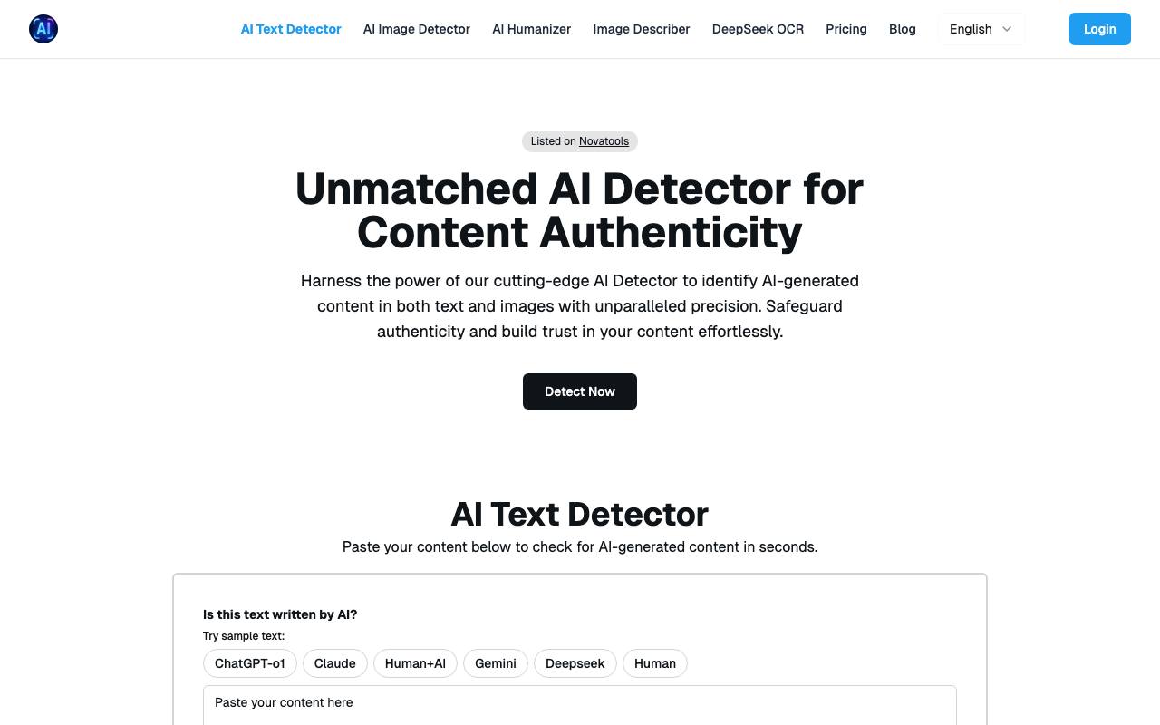 AI Detector 截图 1