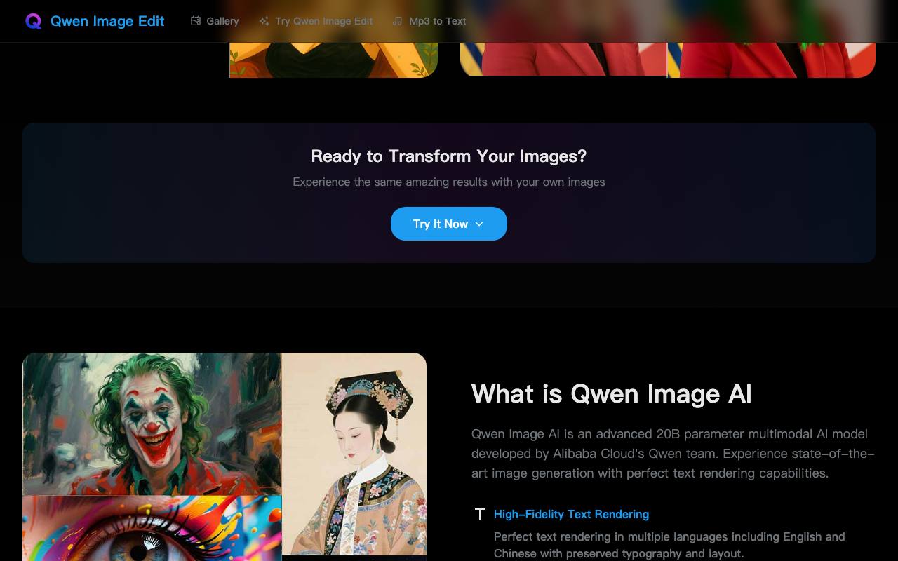 Free Qwen Image Edit AI 截图 4