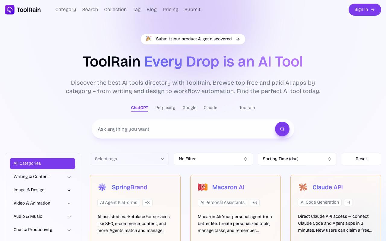 toolrain.com 截图 1