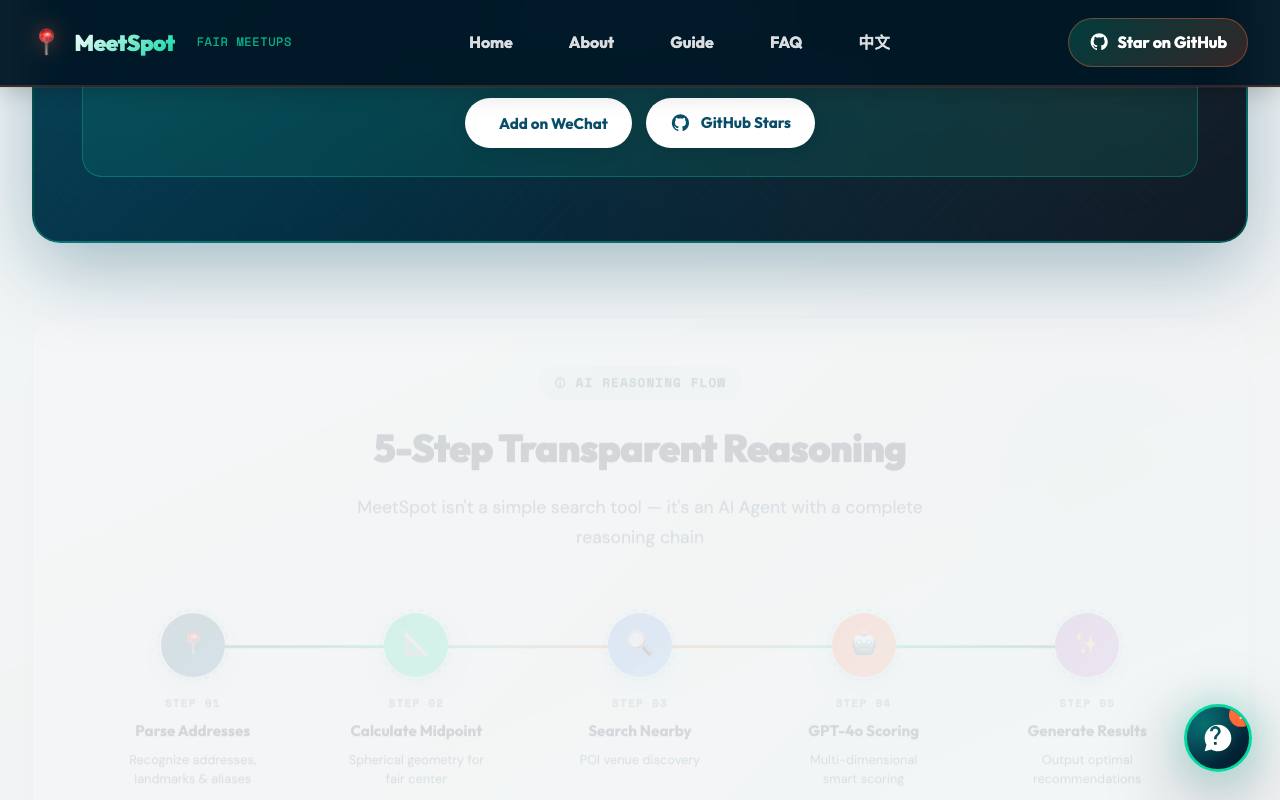 MeetSpot 聚点 截图 2