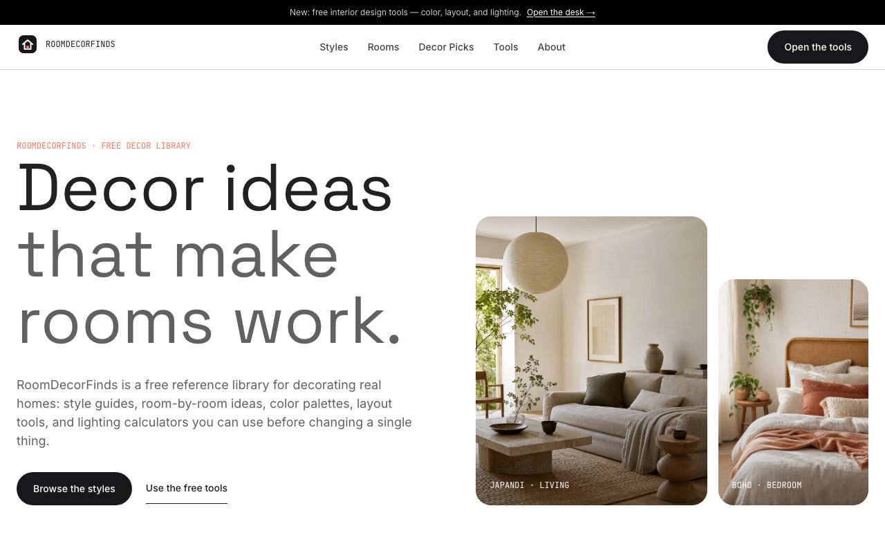 RoomDecorFinds 截图 1