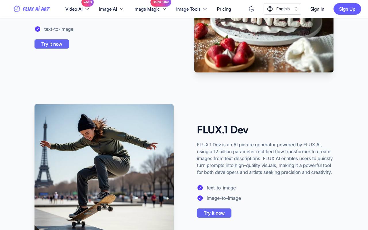 FLUX AI ART 截图 4