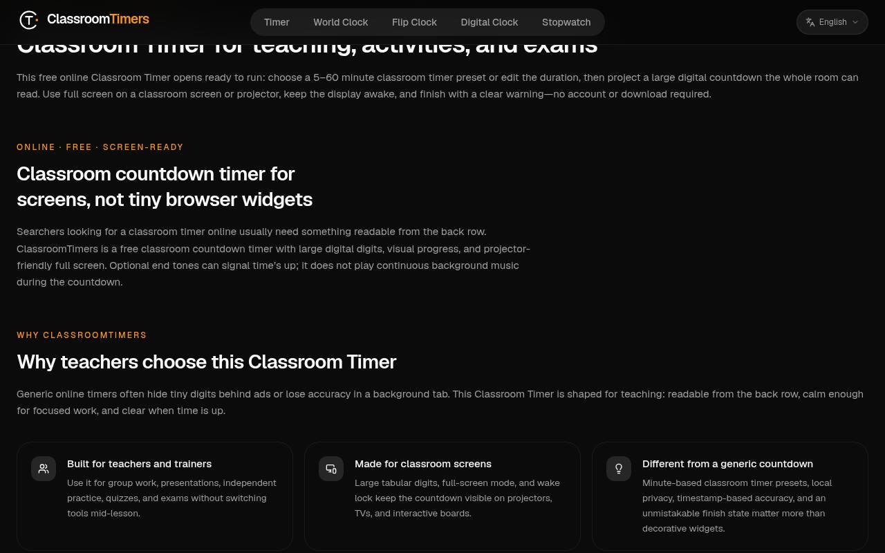 ClassroomTimers 截图 3