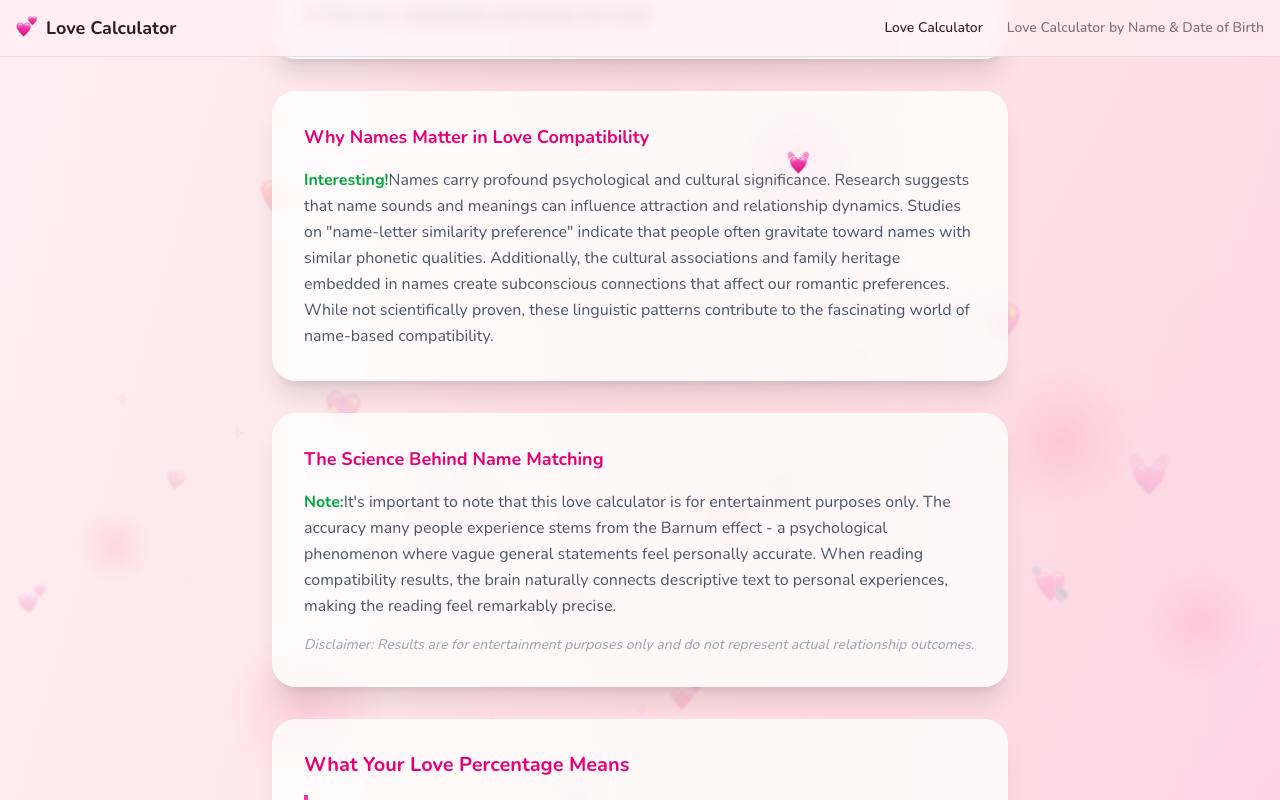 lovecalculator.vip 截图 3