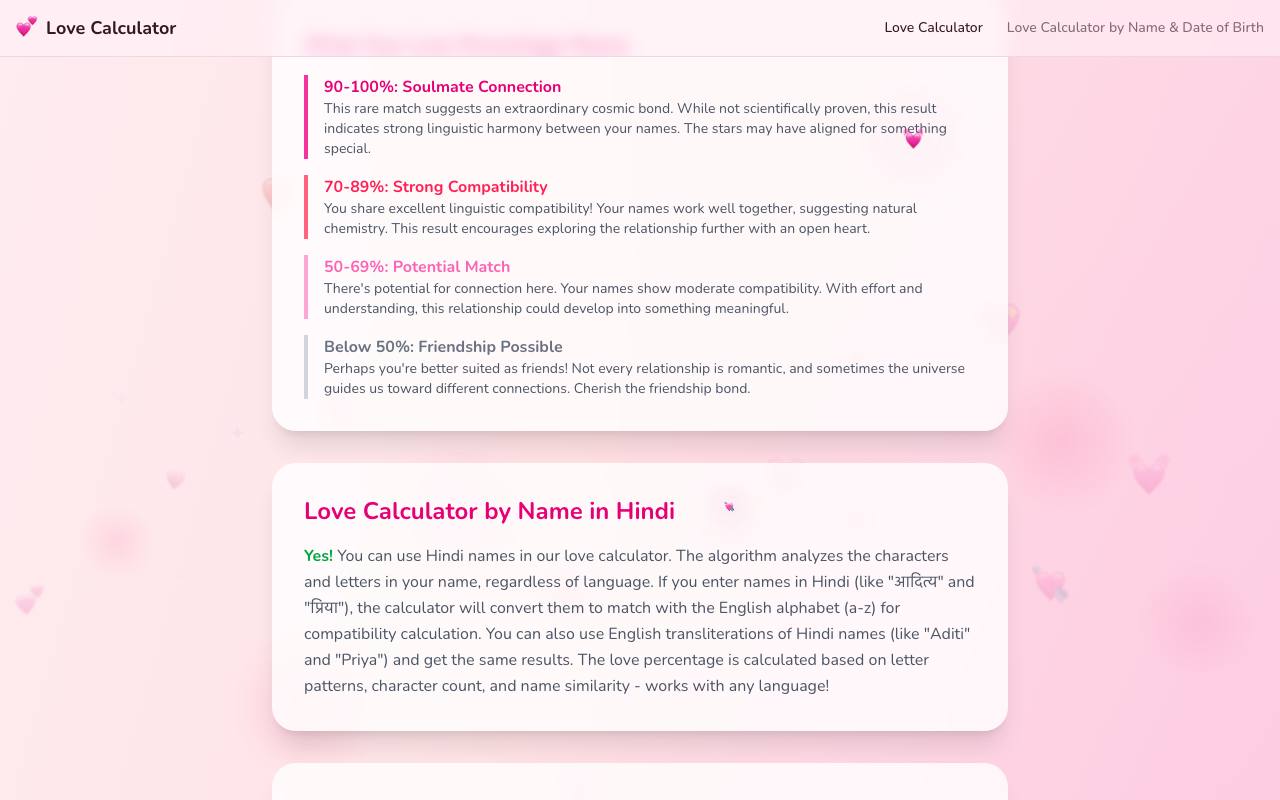 lovecalculator.vip 截图 4