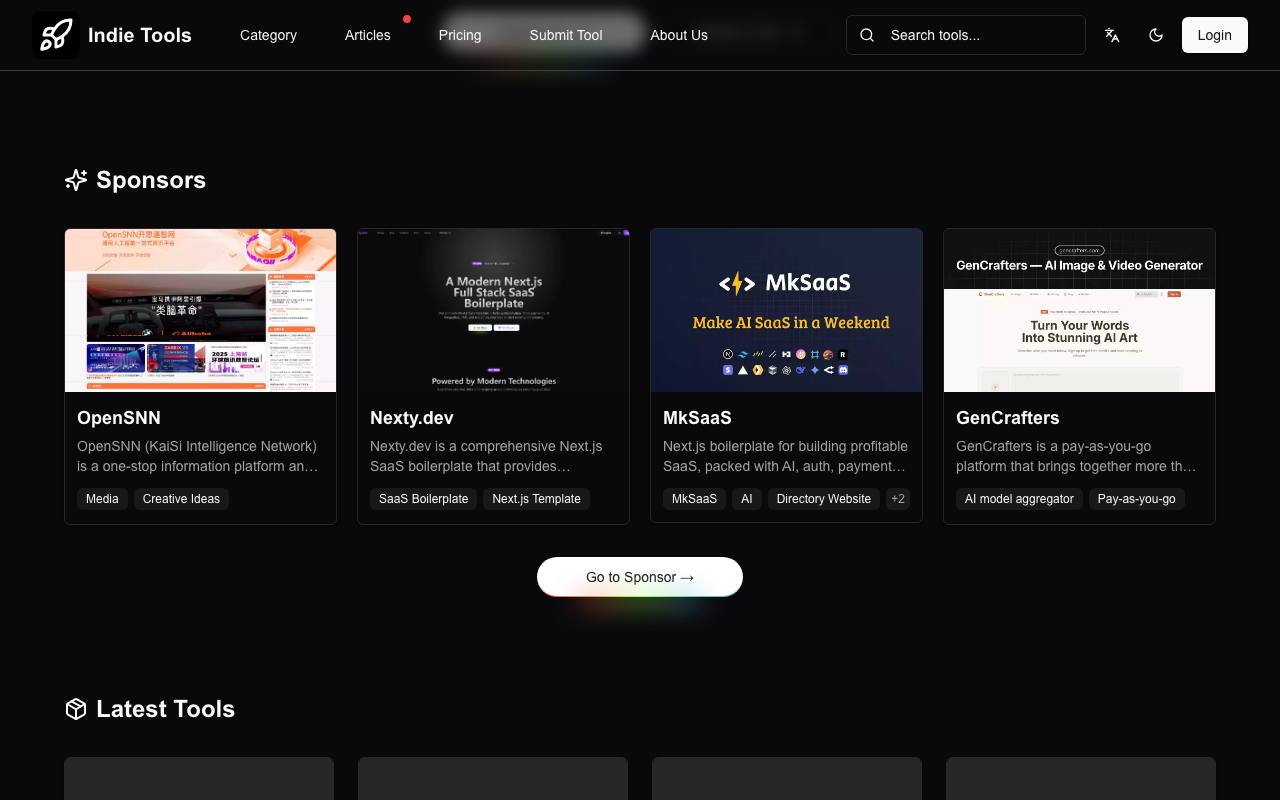 INDIE TOOLS 截图 2