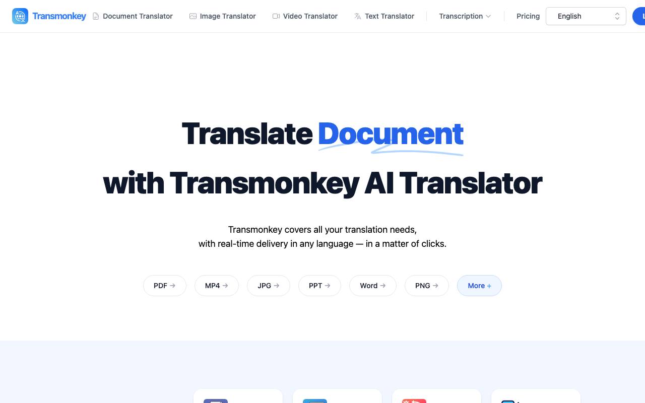 Transmonkey 截图 1