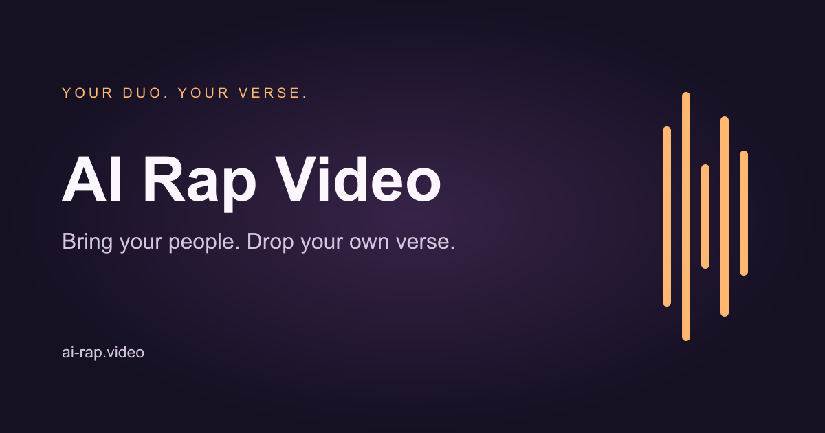AI Rap Video 截图 1