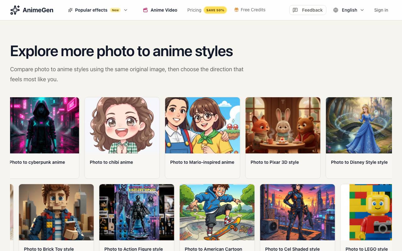 AnimeGen 截图 3
