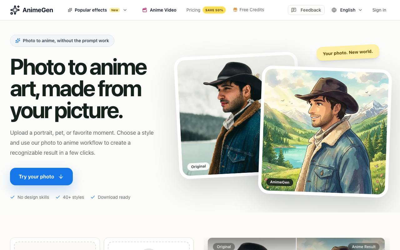 AnimeGen 截图 1