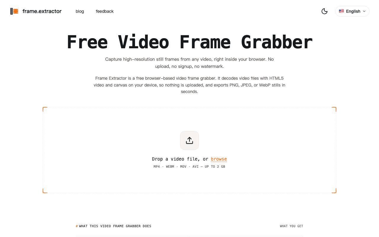 Frame.Extractor 截图 1