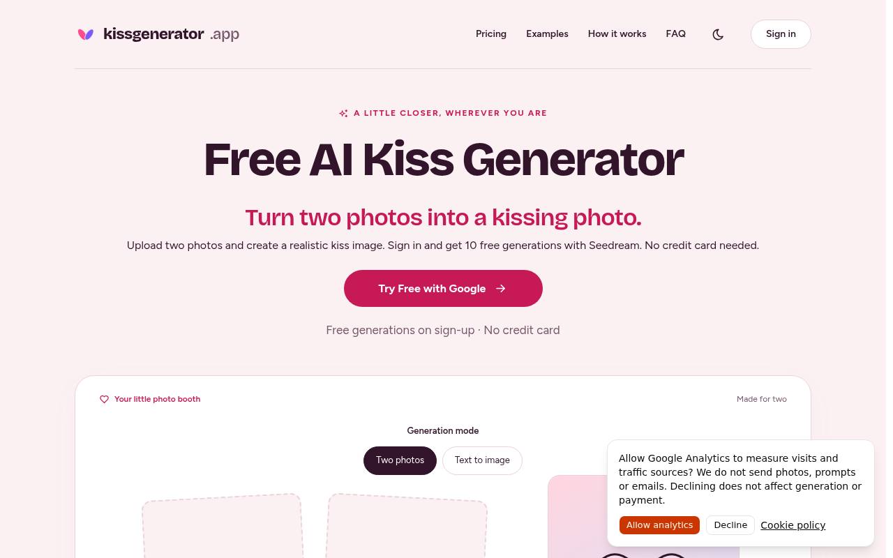 Kiss Generator 截图 1