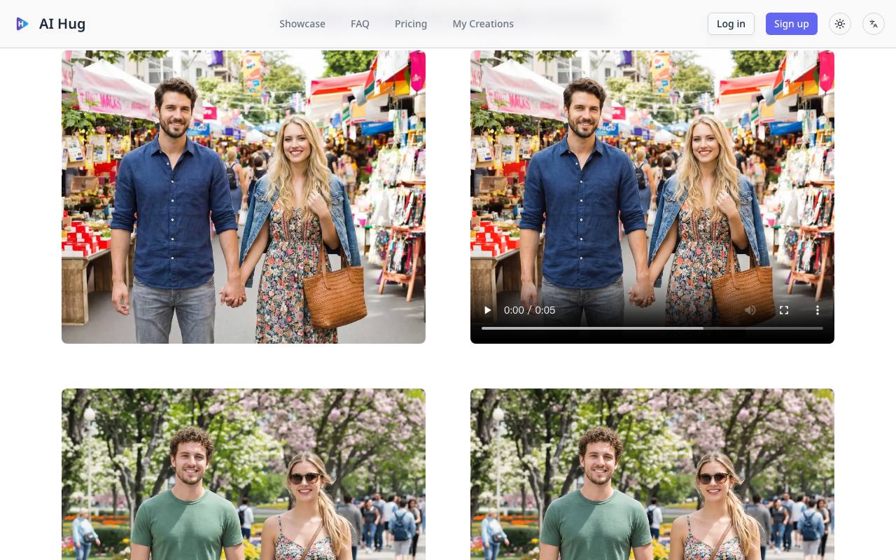 aihugvideo.app 截图 2