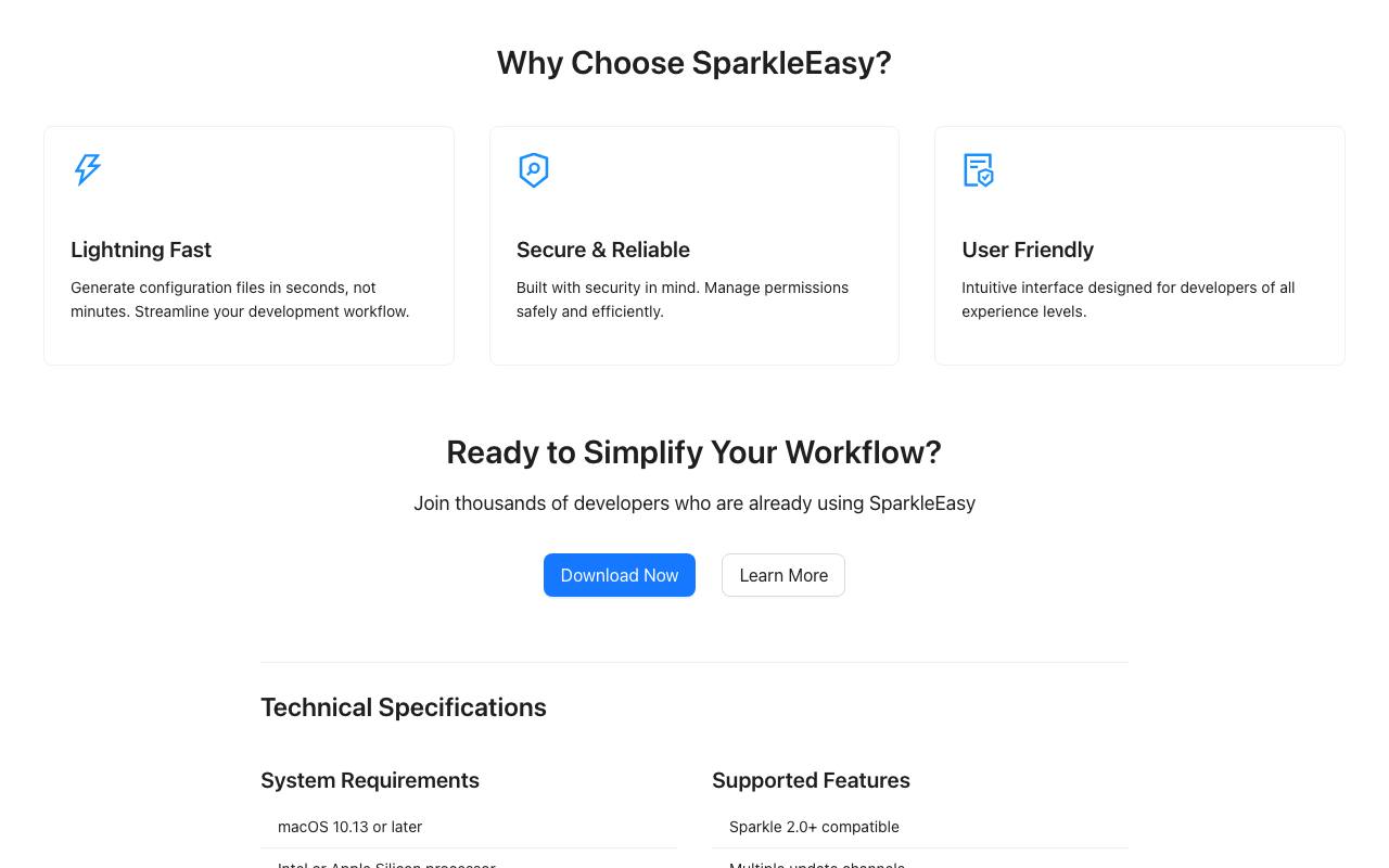 SparkleEasy 截图 2