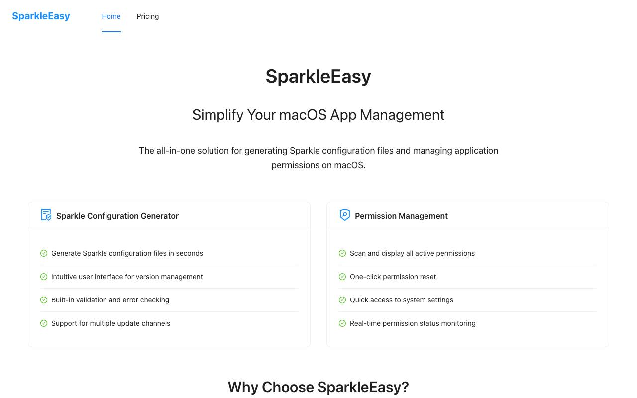 SparkleEasy 截图 1