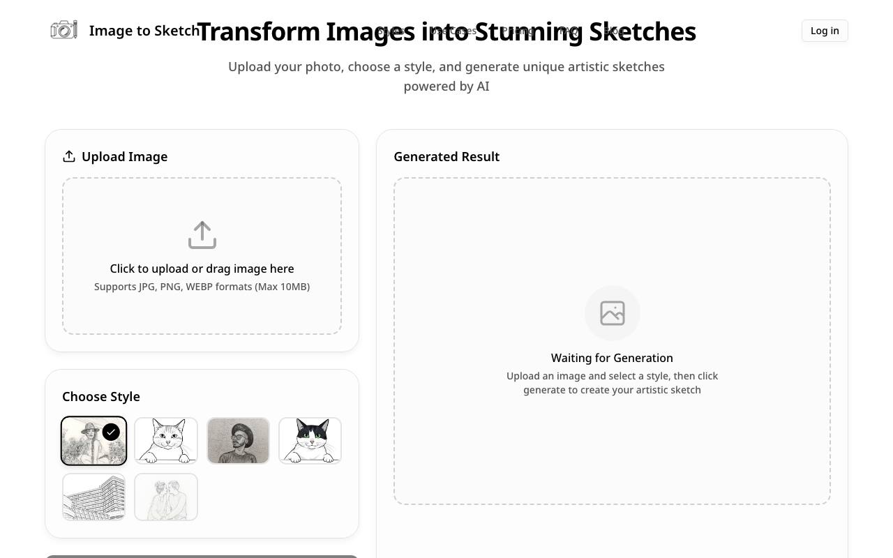 image-to-sketch 截图 2