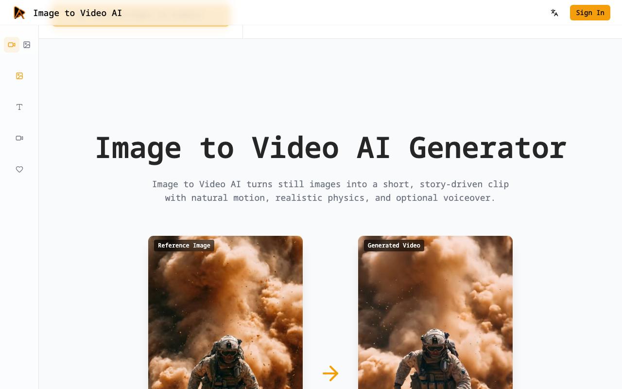 Image to Video AI 截图 2